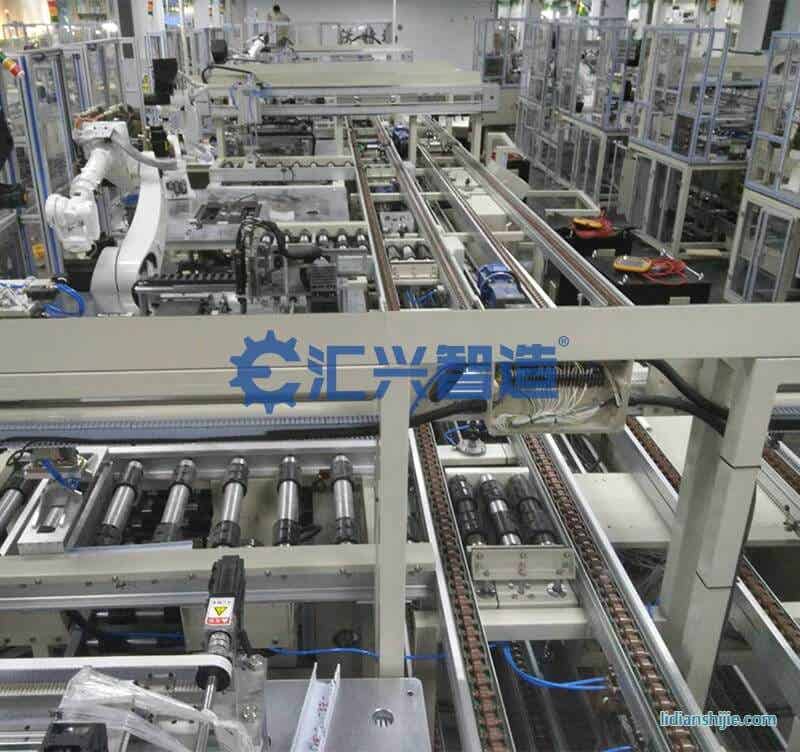 匯興智造鋰電池自動化生產(chǎn)線